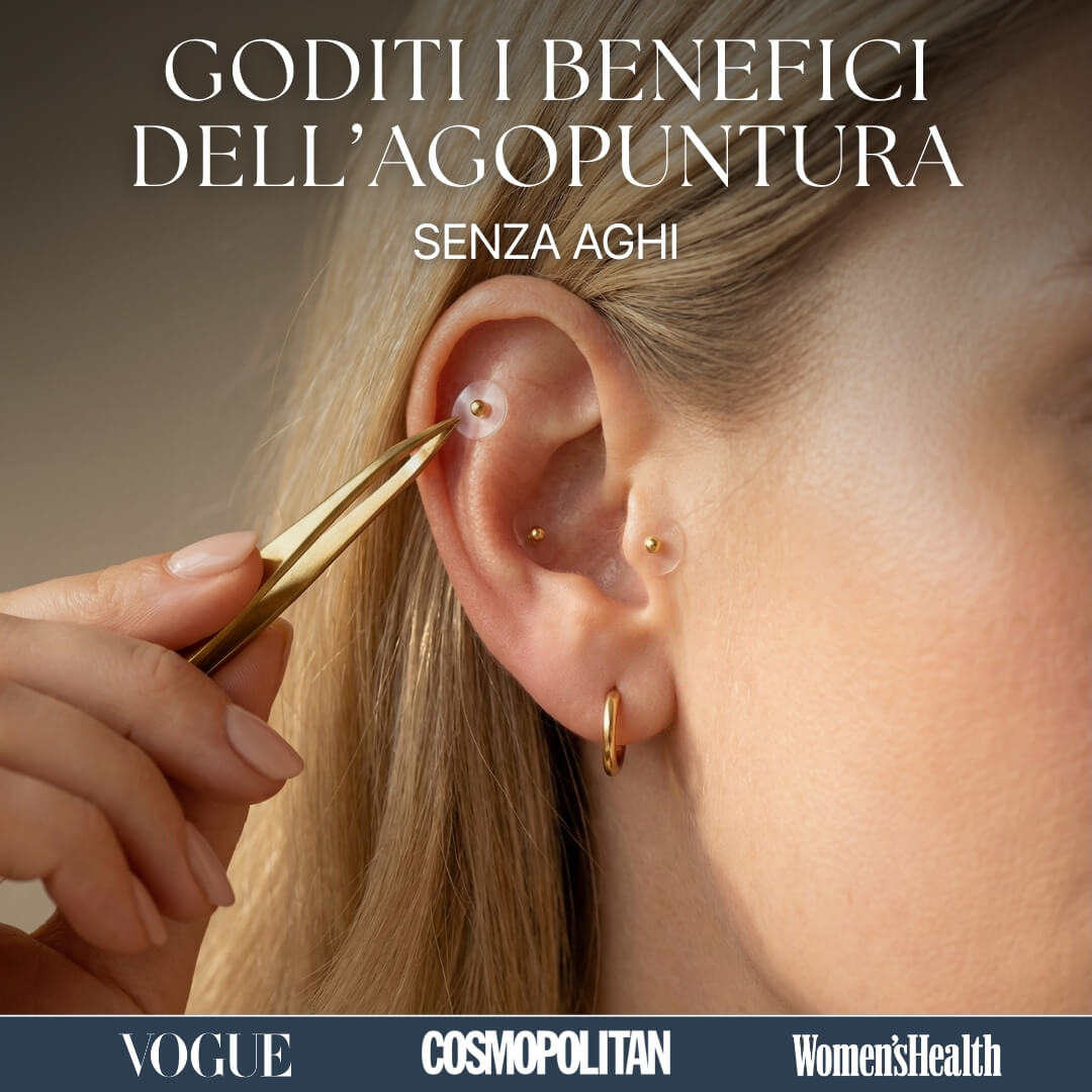 Semi Auricolari™ Auricolopressione in Oro 24K