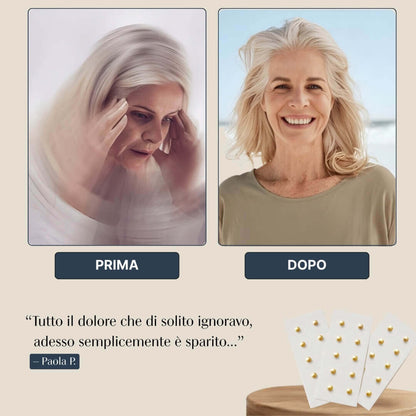 Patches™ Stimolazione Magnetica Oro 24k